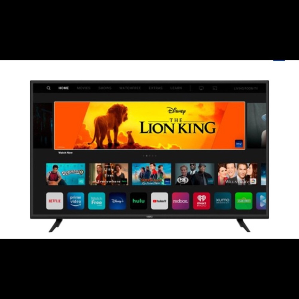 24 inch VIZIO smart tv with power cable